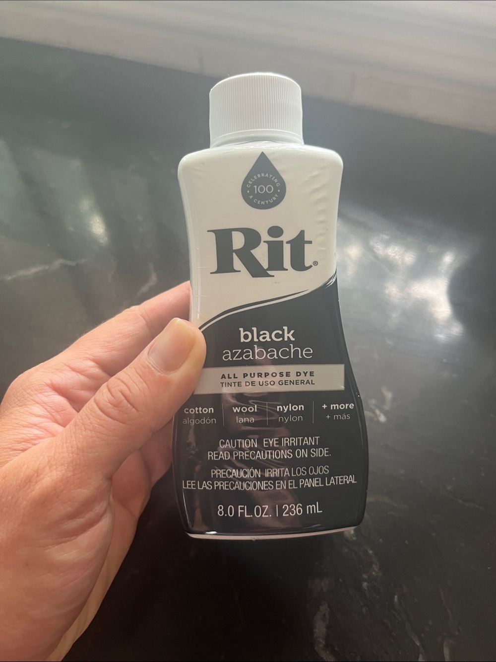 Rit All-Purpose Liquid Dye — Black Azabache